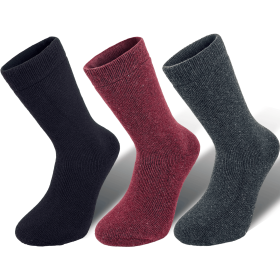 3 Pairs Women Thermal Lambswool Socks (Style: Style 5, Shoe Size: 5-7)
